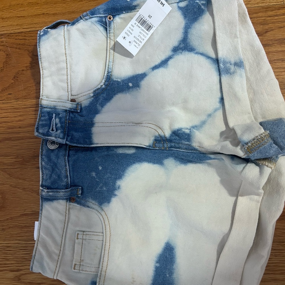 PacSun Tie-Dye Jean Shorts